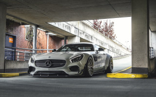 Mercedes sports car bridge parking - anthony s waters free wallpaper