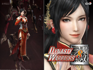 Woman red dress sword red 8 - gold free wallpaper