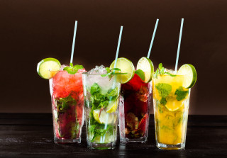 Summer vibrancy drinks glasses limes - aquirax uno free wallpaper for desktop