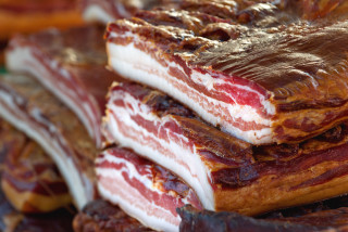 Meat pile food photography bokeh - cao zhibai free wallpaper