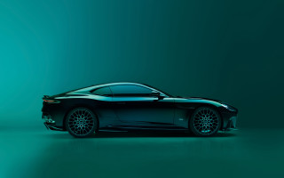 Black sports car cobra 3d 2 - a green background free wallpaper