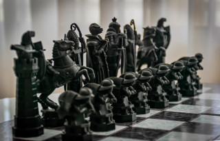 Chess figurines ambient occlusion shallow - free other wallpaper