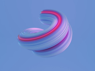 Colorful flying object blue sky - a clear day free wallpaper
