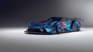 Blue red sports car side - side profile free wallpaper