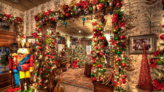Christmas decorations artsandcrafts digital rendering - free holidays wallpaper