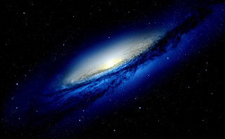 Space hologram galaxy aurora beach - object in the sky free wallpaper