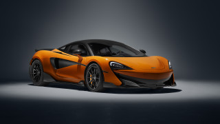Orange sports car dark room 19 - nice free wallpaper