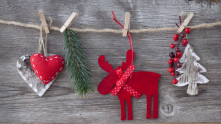 Ornaments pine reddeer folkart christmas - ornamental free wallpaper