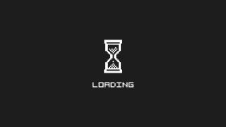 Black white logo hourglass center - game art free wallpaper