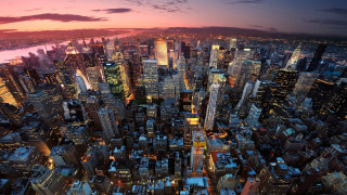 City night tall buildings lights 10 - tall building free wallpaper