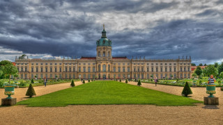 Large building clock tower park 5 - berlin secession free wallpaper