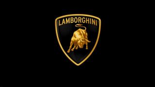 Lamb logo black background gold 3 - free animals wallpaper