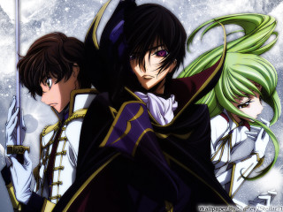 Anime couple swords full moon - sword free wallpaper