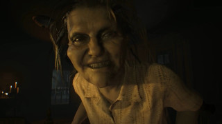 Creepy woman creepy look hair - her face and hair free wallpaper