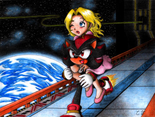 Girl sonic costume sonic cat - her back free wallpaper