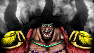 Big smile cartoon character black - a red jacket free wallpaper