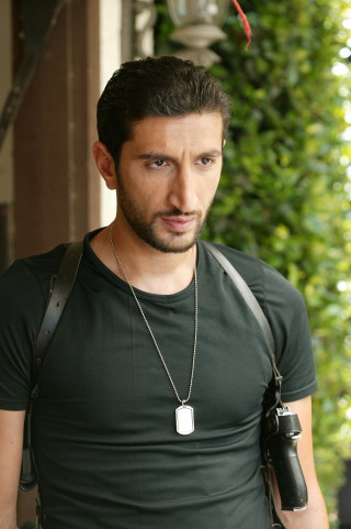 Man camera necklace shoulder attached - outside free wallpaper