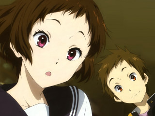 Young boy girl anime creepy - young free wallpaper