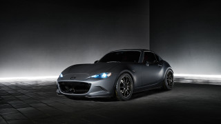 Gray sports car dark room - panfuturism free wallpaper for desktop