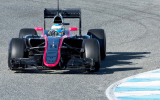 Person driving racing car race - a race track free wallpaper