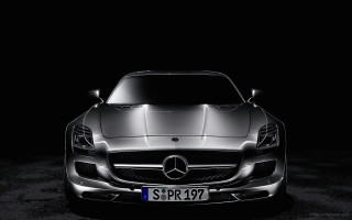 Silver car dark room license - a silver car free wallpaper