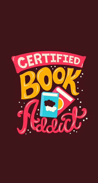 Book gift mustache illustration sticker - someone free wallpaper
