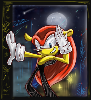Goofy cartoon character funny face 4 - one hand free wallpaper