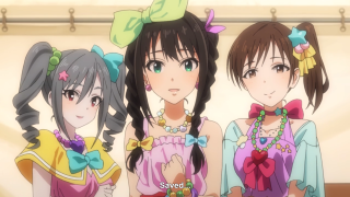 Three girls dresses standing room - three girl free wallpaper