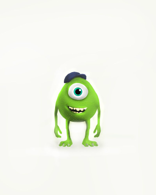 Green monster with hat wide - wide free wallpaper