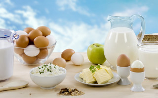 Table topped eggs breakfast kitchen - egg free wallpaper
