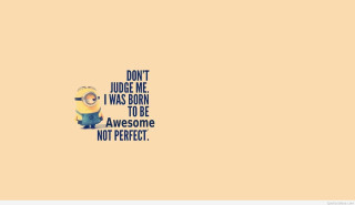 Yellow wall minion quote dont - despicable free wallpaper