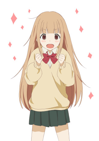 Aguri uchida kawaii anime girl 2 - ascii art free wallpaper