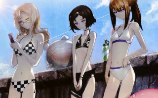 Cartoon girls bikinis pool ball - bikinis free wallpaper