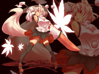 Woman knife demon girl sword - a knife in front free wallpaper