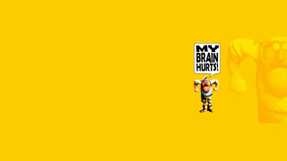 Yellow sky cartoon character sign - ed roth free wallpaper