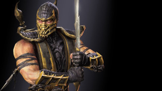 Man costume sword helmet black 2 - unreal engine 5 free wallpaper