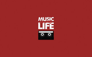 Red background black white logo 6 - anton fadeev free wallpaper