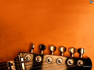 Guitar neck knobs orange background - an orange background free wallpaper