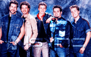 Group men blue background black - david boyd free wallpaper