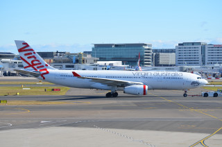 Virgin australia plane runway airport - the runway free wallpaper