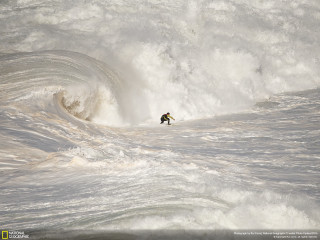 Man riding wave surfboard ocean 20 - a man riding free wallpaper