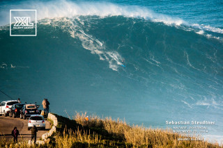 Man riding wave surfboard ocean - car free wallpaper