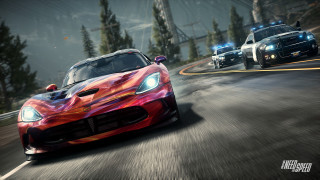 Car driving road police forest - eve ryder free wallpaper