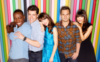 Group people colorful wall clock - neofauvism free wallpaper