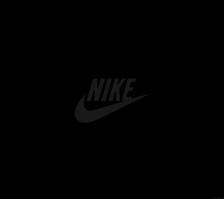 Black white nike logo background 2 - the middle of the image free wallpaper