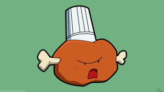 Cartoon character nose cleaner head - correct free wallpaper