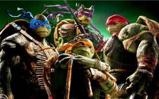 Teenage mutant ninja turtles group - dom qwek free wallpaper