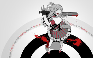 Woman gun target blood stain - blood free wallpaper for desktop