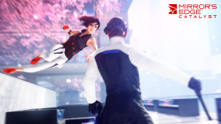 Man dance move mirror edge - a video game free wallpaper