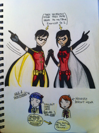 Superheroes drawing cape woman cape - two person free wallpaper
